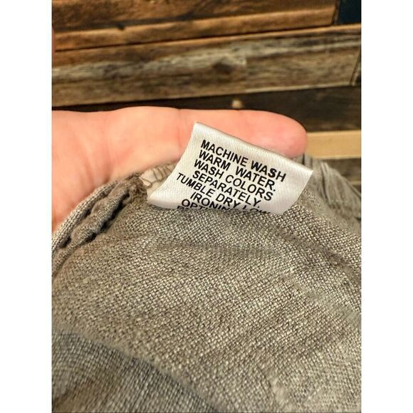 Flax nwot wide leg linen pants size large - Picture 5 of 8